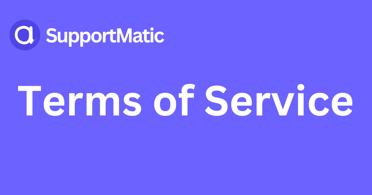 Terms of Service